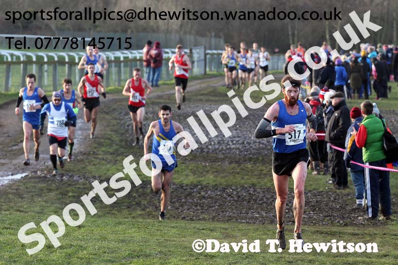 Senior mens Northern Cross Country  Championships, Pontefract. Photo: David T. Hewitson/Sports for All Pics